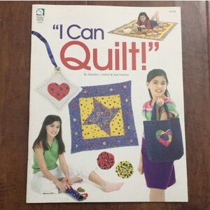 “I can quilt” book